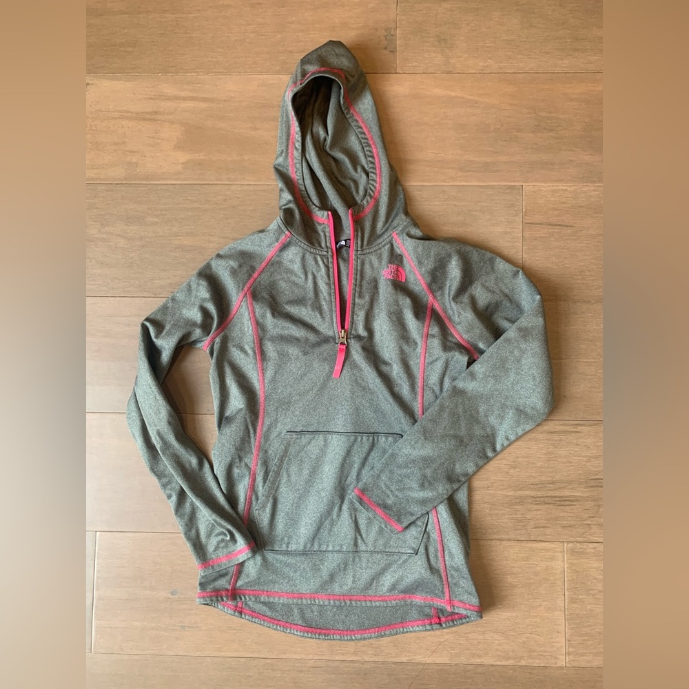 Gray Girls Hoodie The North Face